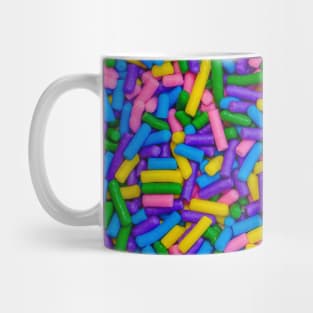 Neon Sprinkles Colorful Mix Photograph Mug